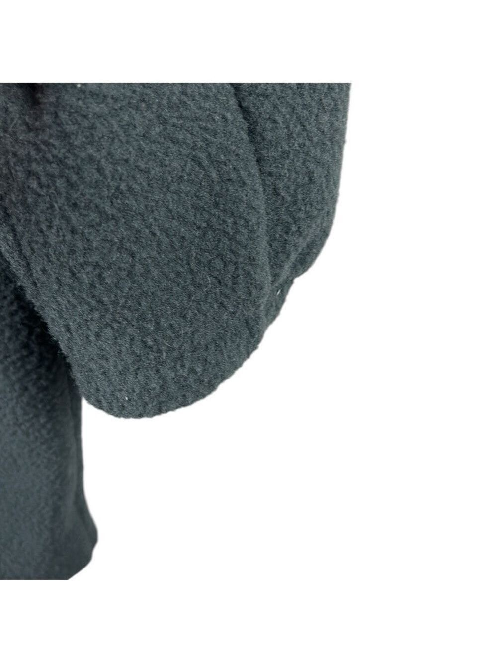 Fabletics Lennon Collarless Fleece Coat in Castle Rock Size L - Picture 8 of 9